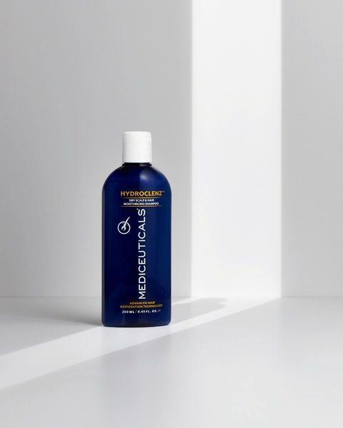 Зволожувальний шампунь для зміцнення волосся Mediceuticals Hydroclenz 250 мл чоловічий для сухої шкіри голови для росту тонкого волосся 36992 фото